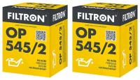 2× Filtr oleju Filtron OP 545/2