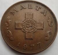 2339 - Malta 1 cent, 1977