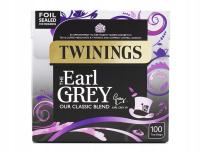 Twinings EARL GREY 100 шт чай английская 250г