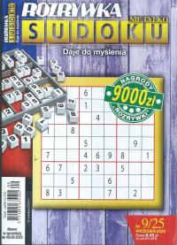 Krzyżówki ROZRYWKA NIE TYLKO SUDOKU 9/2025