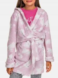 Банный халат теплый мягкий девчачий милый кролик розовый 152-158