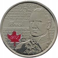 35602. Kanada, 25 centów, 2012r. kolekcjonerska.