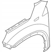 KIA SORENTO XM USA-10+ BŁOTNIK PRZEDNI LEWY