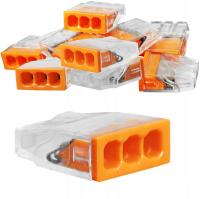 БЫСТРОРАЗЪЕМНАЯ муфта для проволоки 3x2, 5 вагон (упаковка) 100 шт.