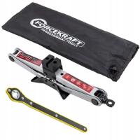 PODNOŚNIK SAMOCHODOWY LEWAREK TRAPEZOWY 2T GUMA + pokrętło klucz