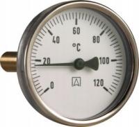 Термометр 0-120 ° C диски FI100mm втулка 1 / 2x40mm