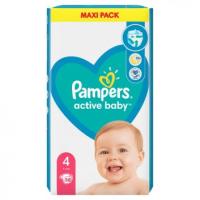 Pampers Active Baby 4 Maxi Pack 9-14 kg 58 szt.