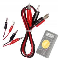 Komplet przewodów pomiarowych ABC-RC 100 cm krokodylki 35 mm