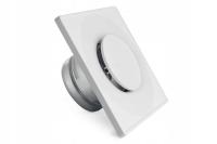 Anemostat nawiewno-wywiewny ASKV 100 Darco Biały kwadratowy Sufitowy