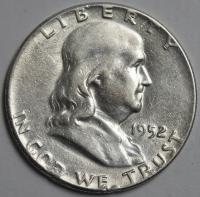 HALF DOLLAR 1952 FRANKLIN
