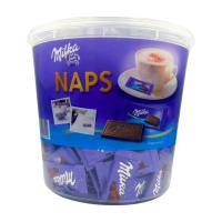 Шоколад Milka Naps Mini молочный 1 кг, 207 штук
