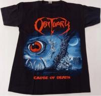 OBITUARY Cause Of Death metal koszulka M