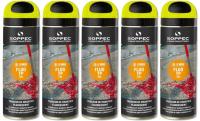 SOPPEC TP FLUO SPRAY FARBA GEODEZYJNA ŻÓŁTA 12SZT