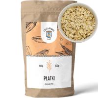 Овсяные хлопья здоровый польский завтрак волокна большой пакет-кладовая