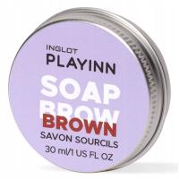 Mydło do brwi INGLOT PLAYINN Soap Brow BROWN