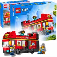 LEGO KLOCKI CITY CZERWONY PIĘTROWY AUTOKAR AUTOBUS WYCIECZKOWY ZESTAW 60407