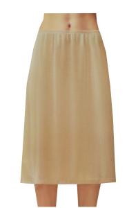 Berrak нижняя юбка выше колена бежевый