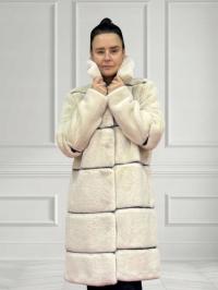 Karl Lagerfeld futro ecru [rozmiar L]