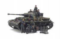 1/35 German Pz.Kpfw.IV Ausf.G Early P. & Motorcycle Tamiya 25209