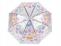 Parasol dziecięcy przezroczysty automatyczny
