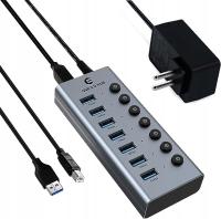 USB 7in HUB OTG Multi Splitter type-c/USB 8w1 7w1