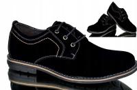 MODNE WIZYTOWE PÓŁBUTY MEGA WYGOSNE półbuty męskie