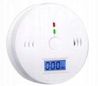 CZUJNIK CZADU I DYMU DETEKTOR TLENKU WĘGLA CO CERTYFIKOWANY