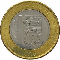 35651. Wenezuela, 1 boliwar, 2018r.