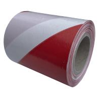 Taśma ostrzegawcza biało czerwona 70mm 100m