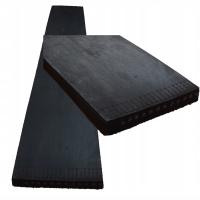 LEMIESZ DO PŁUGA 125cm x 10cm x 1.3cm ZBROJONY LINKĄ STALOWĄ W POZIOMIE