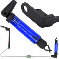 СВИНГЕР УКУС СИГНАЛИЗАТОР ДЛЯ СВЕТОВОГО ЛЮКА СТАЛЬНОЙ СИЛЬНЫЙ ДЛЯ ЛЕСКИ NECO СИНИЙ