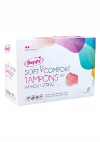 Tampony bez sznureczka - Beppy Dry Tampons BP002A - 8 szt.