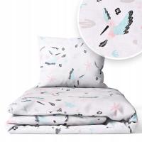 Детское постельное белье 120X160 50x70 узоры 2-элементы
