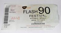 bilet wstępu na festiwal muzyczny Flash 90 Festival - Katowice Spodek 2015