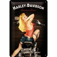 Plakat 20x30 Harley-Davidson Babe