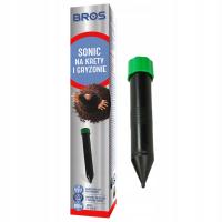 Отпугиватель кротов мышей крыс полевок Sonic BROS диапазон до 800 м2