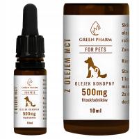 Olejek Konopny CBD 5% | Dla Psa 500mg 11ml | Weterynaryjny | Bezsmakowy