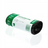 Worki na śmieci HDPE czarne 35l - 50szt.
