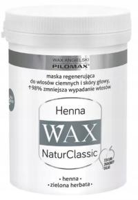 PILOMAX WAX NaturClassic HENNA Maska regenerująca do włosów ciemnych 240 ml