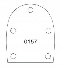 FLEKI FLECZKI znajdż potrzebny flek !!! 5 bolczyków czarny/beż/brąz 0157