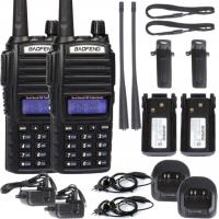 2x Baofeng UV-82 HTQ 8W высокомощная рация