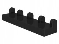 LEGO - Hinge Tile 1x4 (4625) czarny 2szt.