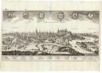 КРАКОВ PANORAMA 60x80cm 1640 года. M15