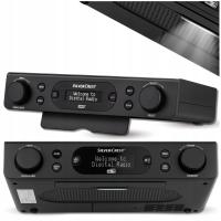 Radio Kuchenne DAB+ FM Podszafkowe LED Zegar Alarm Timer Stereo 60 Stacji