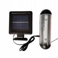 Lampa Solarna LED Oświetlenie ALTANY Tarasu Ogrodu 22x6cm + 2m przewodu