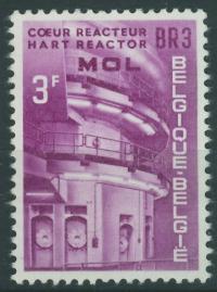 Belgia 3 fr. - Reaktor MOL