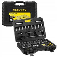 Zestaw kluczy nasadowych, grzechotka STANLEY 1/2