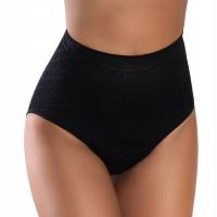 Черные женские трусики для похудения с эффектом пуш-ап