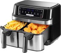 Air Fryer frytkownica XXL 10L – 2 komory, zdrowe smażenie,