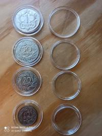 II RP, Zestaw Monet 10 groszy 20 groszy 50 gr. - 1923r 1zł - 1929r Piękne!3